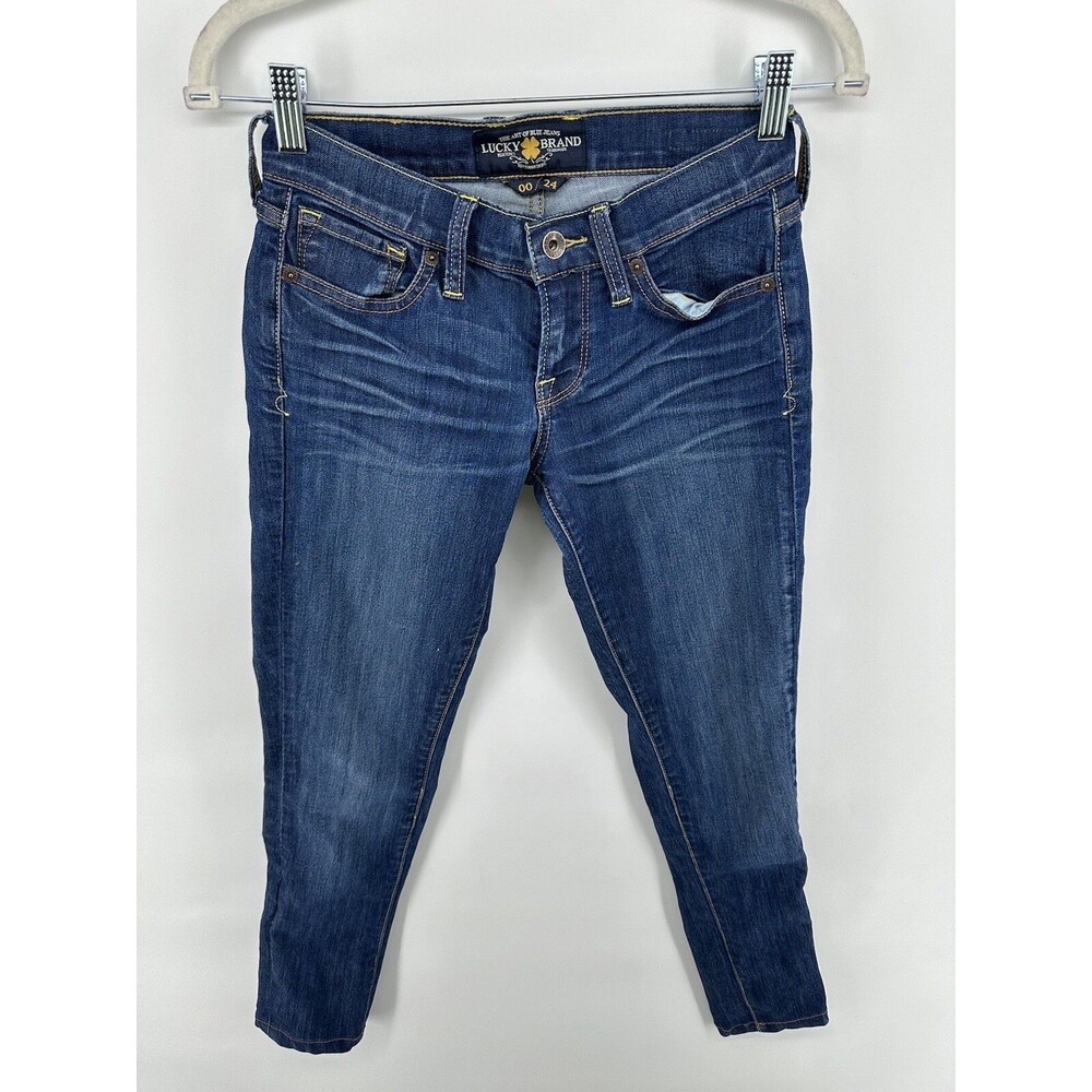 Lucky Brand Jeans Low Rise size 00/24 Dark Wash 1B